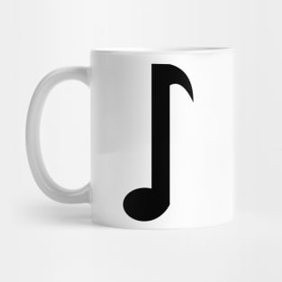 Musical Eighth Notes Symbols Mug